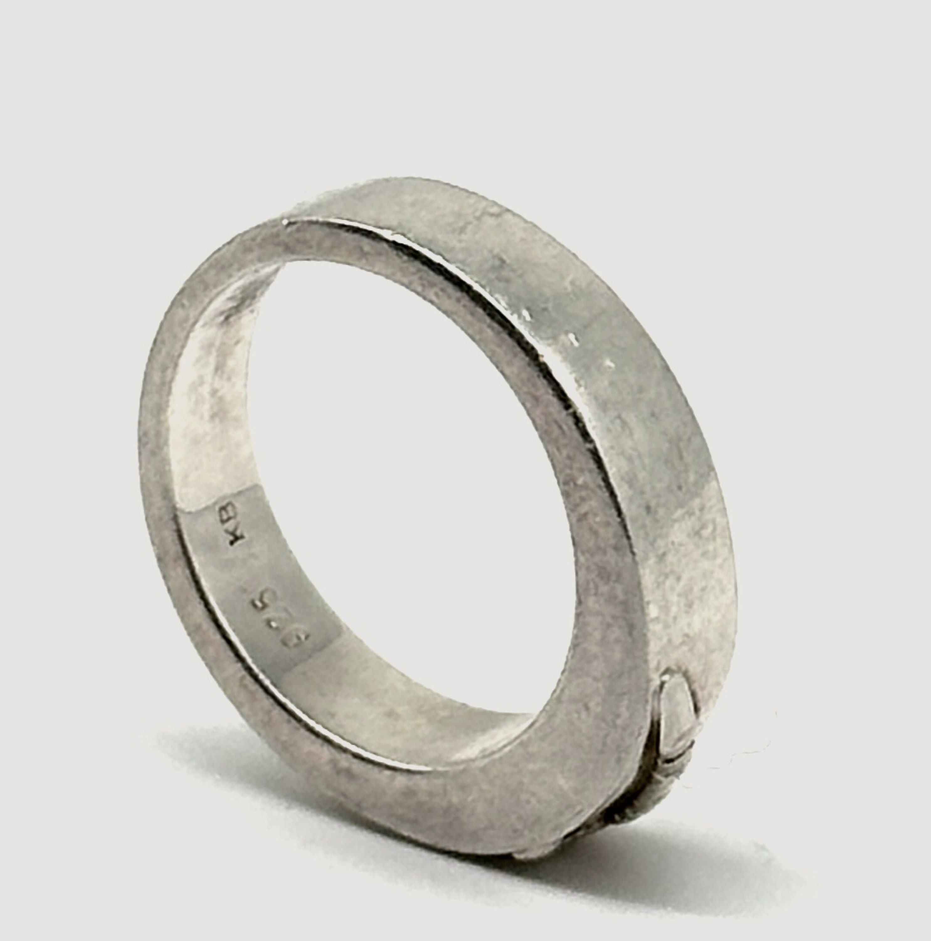 Ring (6)「 Modernist Nike Logo Silver Sterling Silver 」 - Etsy