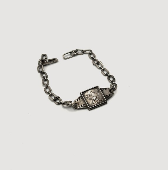 chain bracelet「modernist tennis chic street sport style sterling silver 」