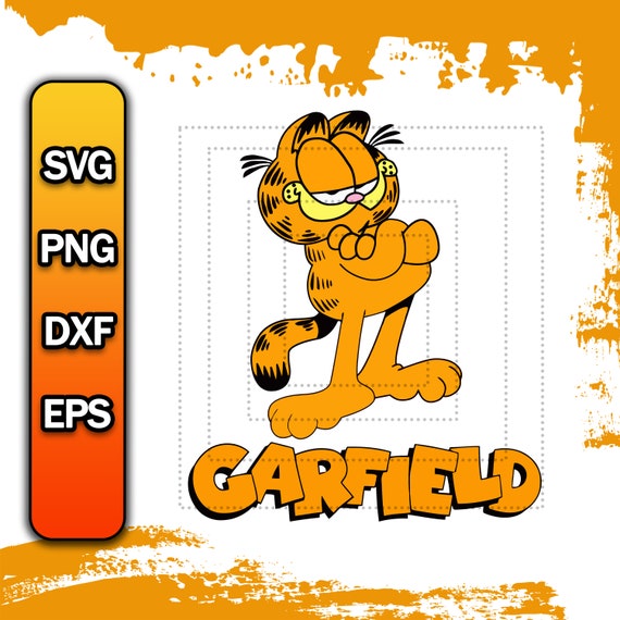 Garfield Svg Cut File Garfield Cartoon Character Svg File - Etsy Garfield Svg Cut File Garfield Cartoon Character Svg File - Etsy