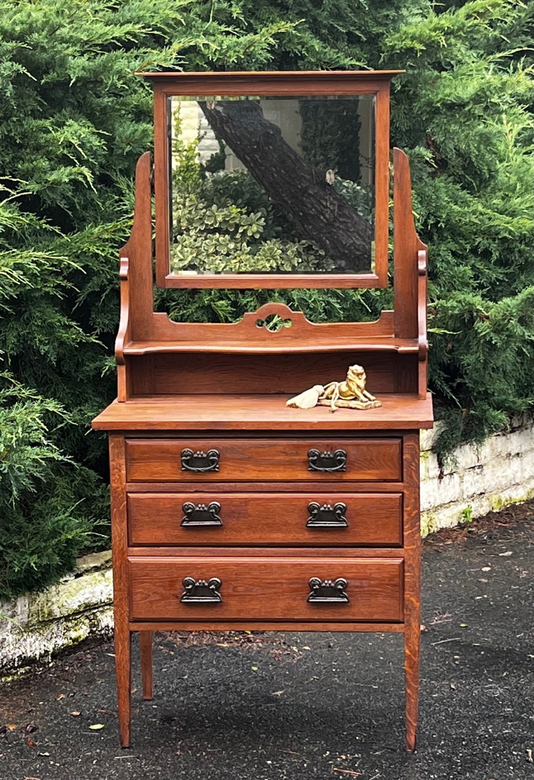 Antique Oak Victorian Dresser/washstand. Circa Late 1800's - Etsy