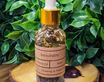 Invisibility Anointing Oil: Cloaking & Shielding