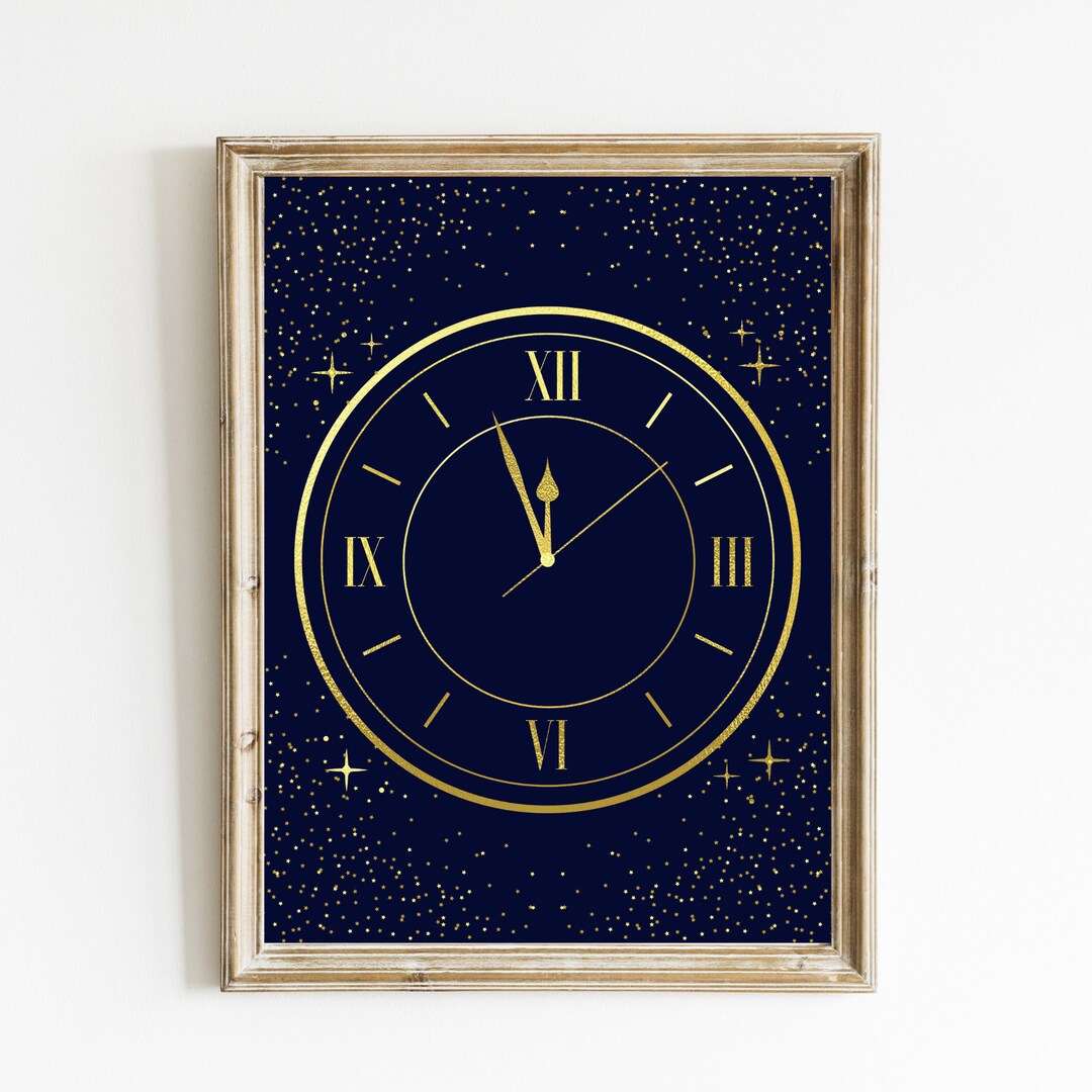 New Years Print Printable New Years Eve Decor New Year - Etsy