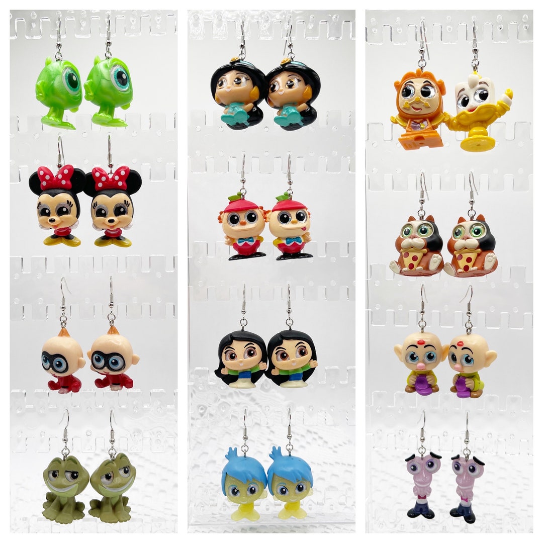 Disney Doorable Earrings, Mix-and-match Toy Earrings - Etsy