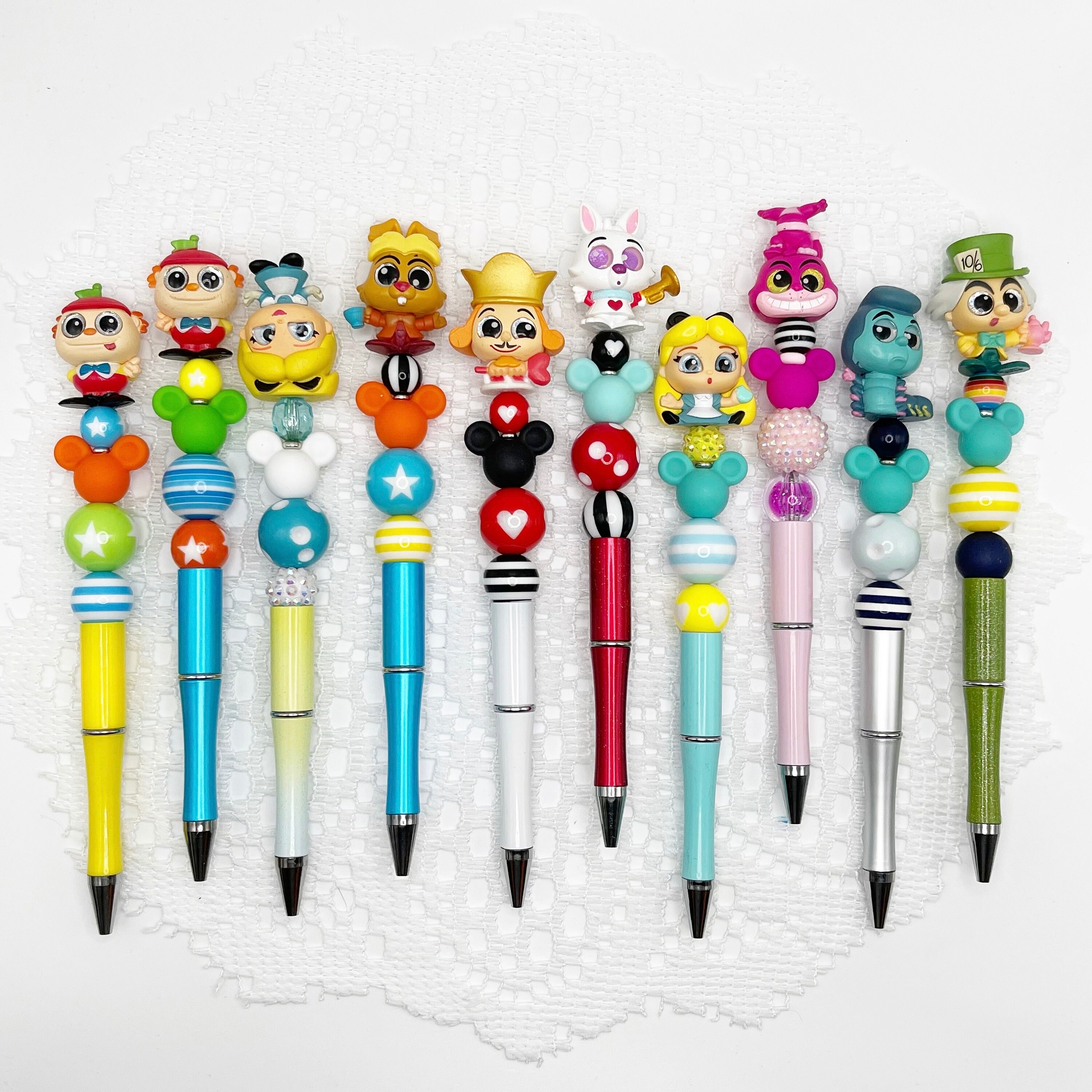 Funny Sayings Silicone Focal Bead Pens, Silicone Focal Beads, Beaded Pens,  Gifts for Everyone, Gifts, Pens, Character Pens 