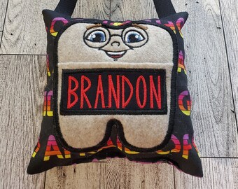 Tooth Fairy Pillow, Tooth Fairy Pillow Boy, Tooth Fairy Bag, Tooth Fairy Holder, Tooth Fairy Pillow for Boy, Personalized Tooth Fairy Pillow