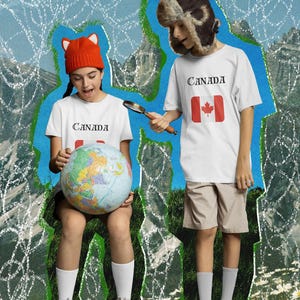 Canada Kids Shirt | Canadian Flag Tee, Long Sleeve and Sweatshirt