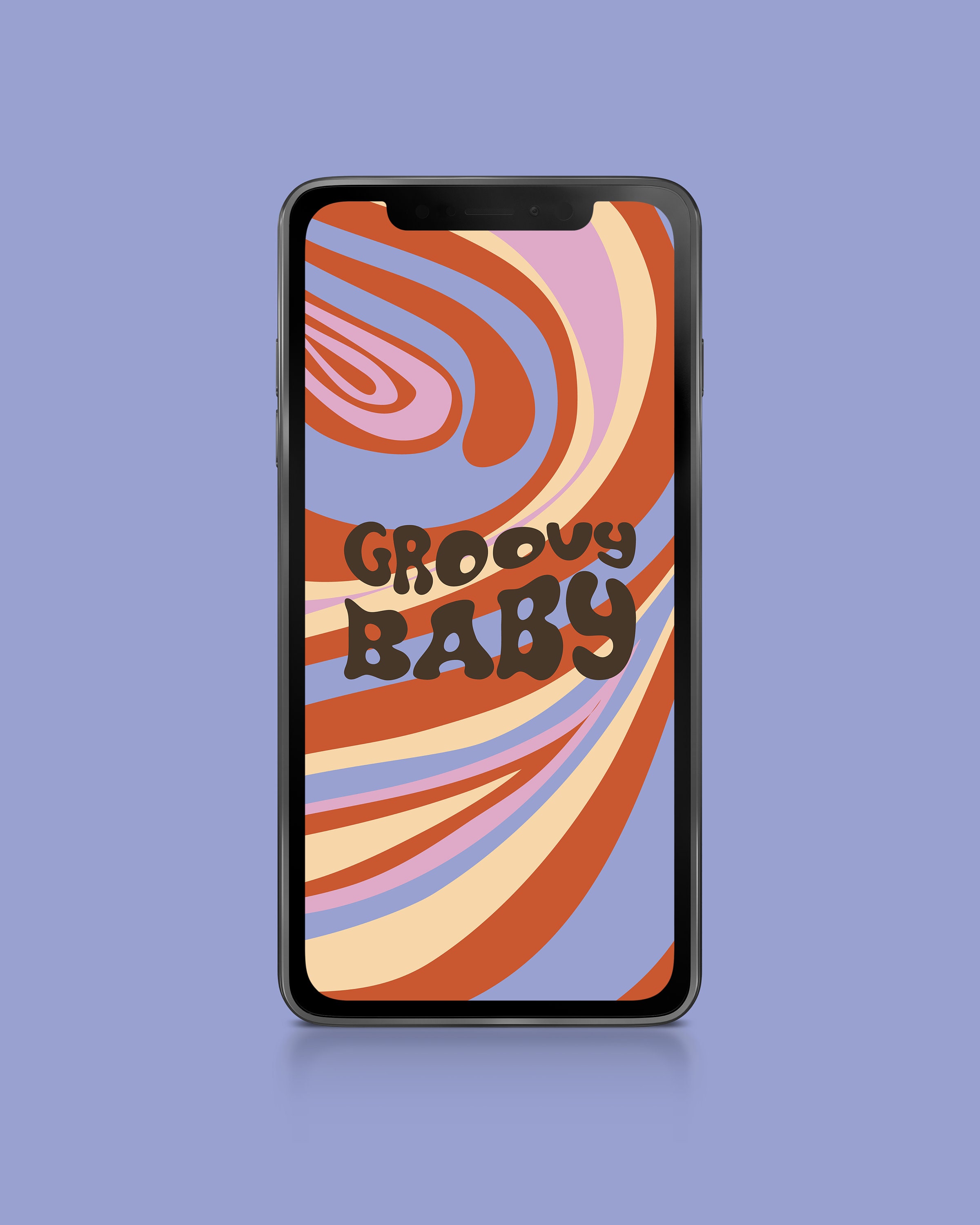 Groovy Baby iPhone Wallpaper Etsy