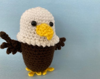 Cute Crochet Eagle Pattern in English | Amigurumi Eagle | Instant PDF Download