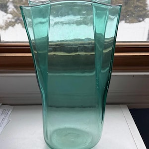 Blenko Glass Vase - Etsy