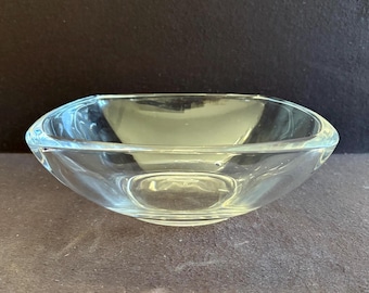 Bol de cristal vintage de Tiffany & Co., fabricado en Alemania.