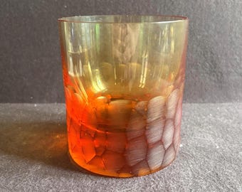 Moser Pebbles Topaz Double Old Fashioned DOF Tumbler 12.5 oz