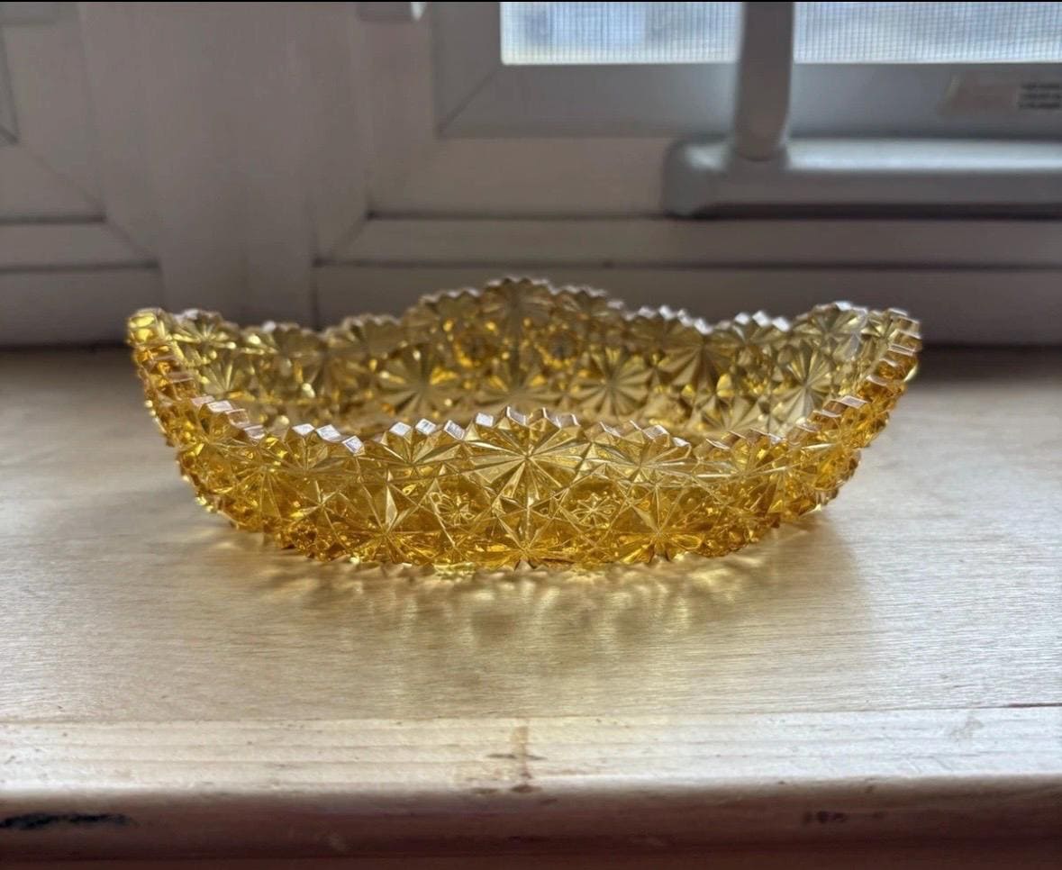 Daisy Button Amber - Etsy