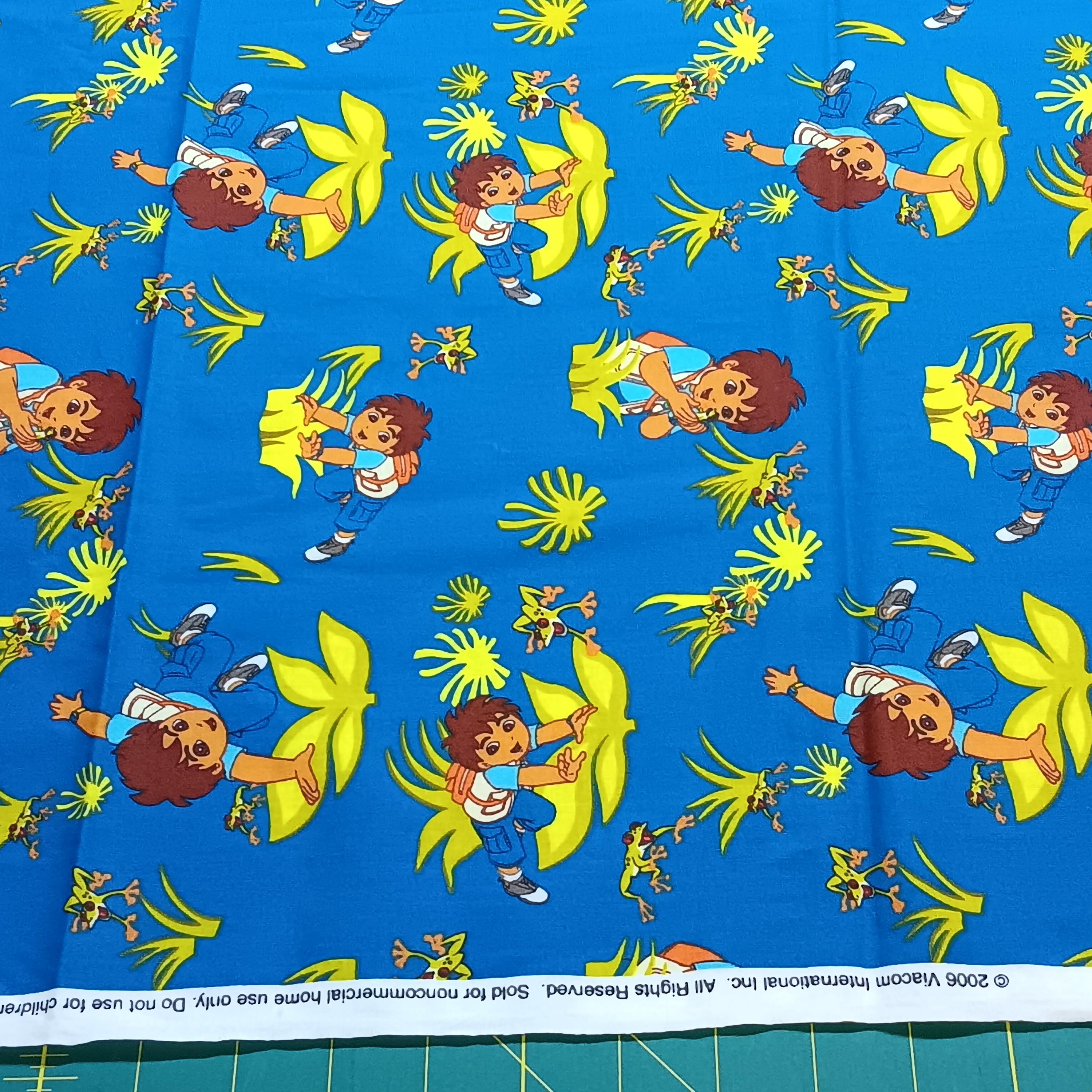DIEGO プリント作品 Go Diego Go Get Into Action Allover 2006 Viacom International Inc
