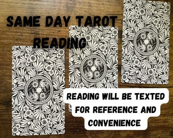 1 tarot reading (include question in the notes at check out)