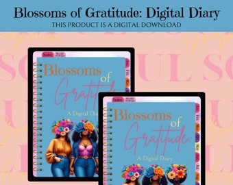 Blossoms of Gratitude: Digital Diary | Gratitude Journal | Digital Product