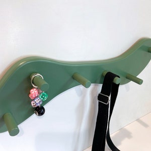 Wavy Wall Hook | Squiggle Wall Rack | Towel Hook | Aesthetic Home Decor | Coat Hook | Wall Decor | Funky Decor | Maximalist | Eclectic Decor