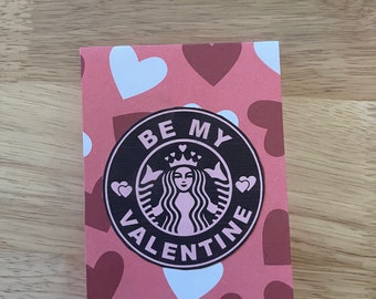 Starbucks Be My Valentine- Valentine Notepad