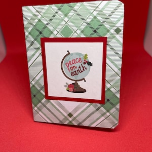 Mini Notizblock Weihnachten - Urlaub Cheer