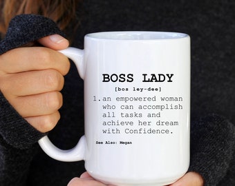 Funny boss gift, Female Boss Gift, Boss Lady Mug, Boss Coffee Mug, gift for boss,boss lady gift,boss lady coffee mug,boss gift,boss mug,boss