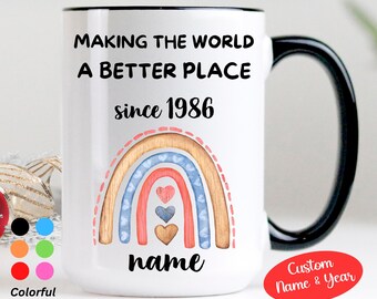 40th Birthday Gift, 40 Birthday Gift, 40th Birthday Gifts for Women Men, 40 Birthday for Men Women, 1986 Birthday Gift, Forty Birthday gift