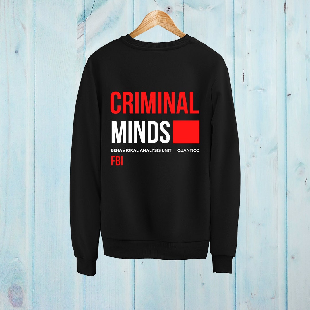 Behavioral Analysis Criminal Minds Crewneck Sweatshirt Reid Fbi