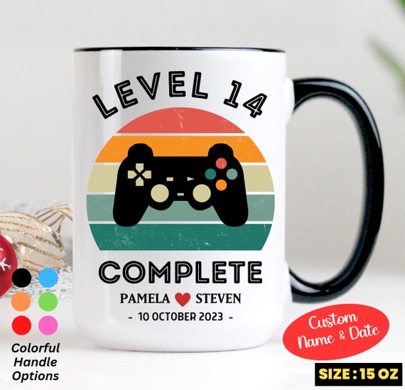 14 Year Anniversary Gift for Gamer 14th Wedding Anniversary Gift