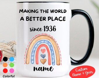 90th Birthday, 90th Birthday Gifts for Her Him, 90 Year Old Birthday Gift, 90 Birthday Gift for Parents Grandparents, 1936 Birthday Gift, 90
