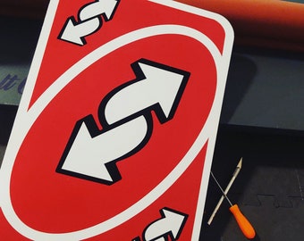 Reverse Card Icon Uno Sticker - Reverse Card Icon Uno Mattel163Games -  Discover & Share GIFs