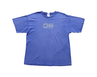 Vintage CNN Atlanta T-Shirt - Rare 90s Tee