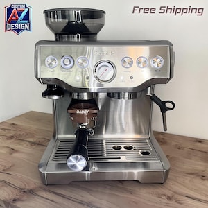 Brew Beautifully: Personalized Breville & Sage 54mm Funnel - Custom Name, 10+ Colors, Coffee Lovers Coffee Gift, Espresso Fan, Free Shipping