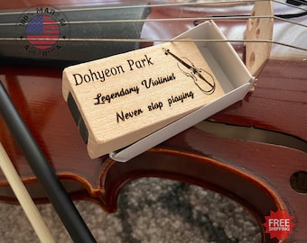 Personalized Violin Rosin: All-Natural Gift for Violin, Viola, Cello