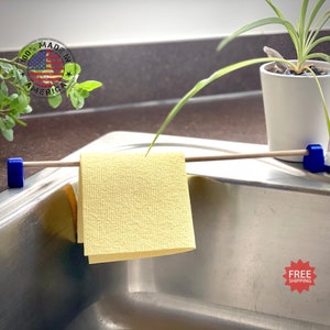 Mini Kitchen Towel / Dish Rag Rack