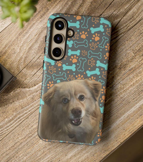 Phone Case, Personalized Dog Pet Photo, Valentines Day Gift, Custom pet lover, iPhone Samsung tough cover, Custom photo case