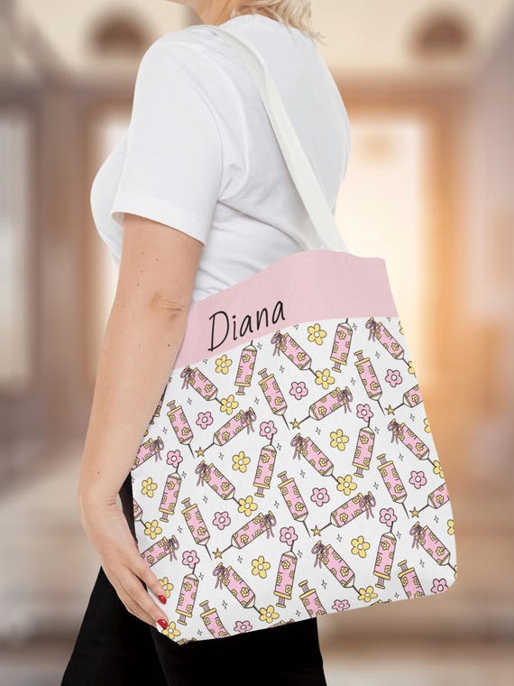 Personalized Healthcare Tote Bag, Nurse Shoulder Bag, Medical Gift, Hospital Bag, Custom Nurse Gift, Nursing Student Tote, Healthcare gift