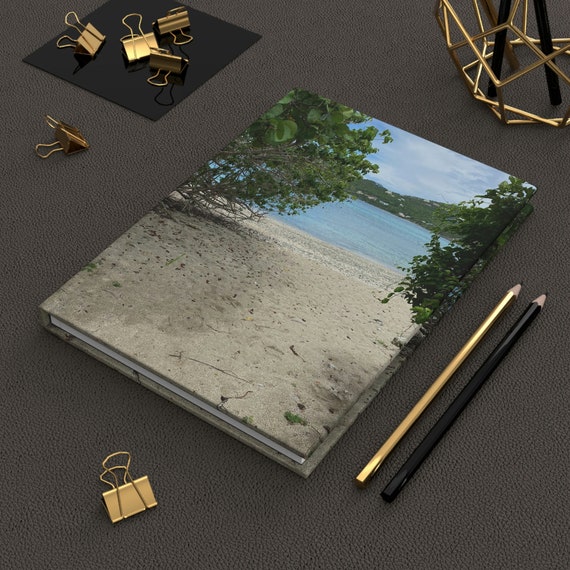 Beach Hideaway Hardcover Journal Matte | Personal journal | Mother's day gift