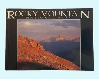 Vintage Rocky Mountain National Park Postcard - Etsy