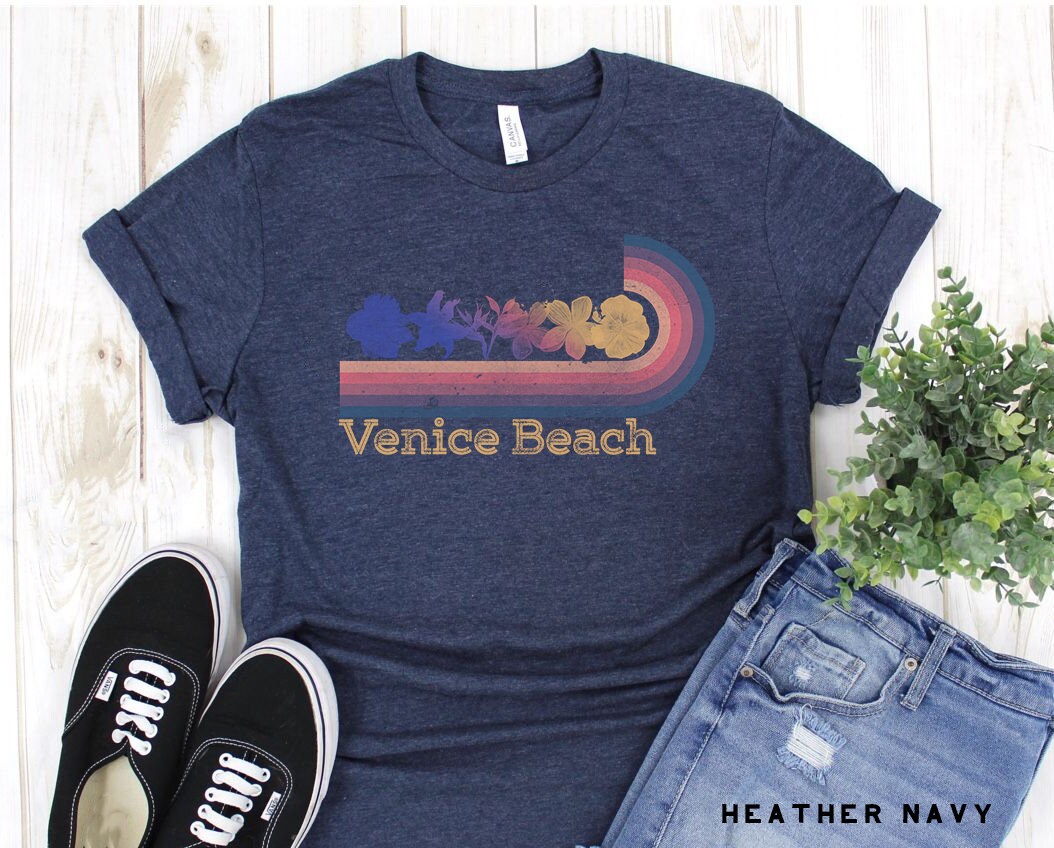 Venice Beach T Shirt Etsy 