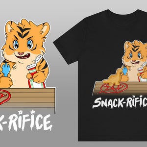Snack-Rifice Unisex T-Shirt | Kidcore | Kidfur | ABDL