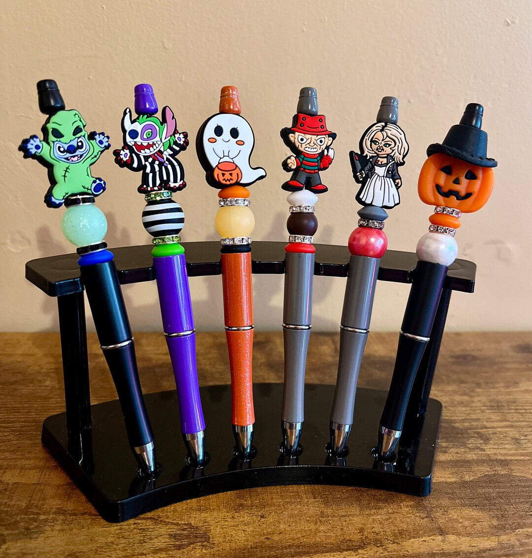 Handmade Beaded Pens Halloween Pens Horror Movie Pens Etsy