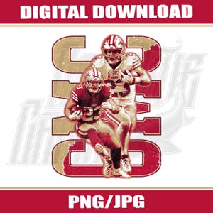 Diseño de Christian McCaffrey, archivo digital, PNG, JPG