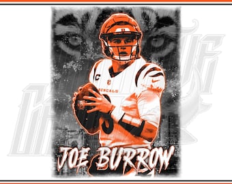 Joe Burrow Design, Arquivo Digital, PNG, JPG