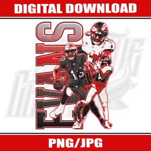 Mike Evans Design, Digital File, PNG, JPG