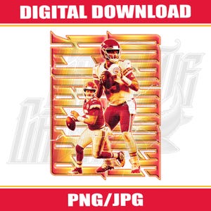 Patrick Mahomes Design, digitale Datei, PNG, JPG