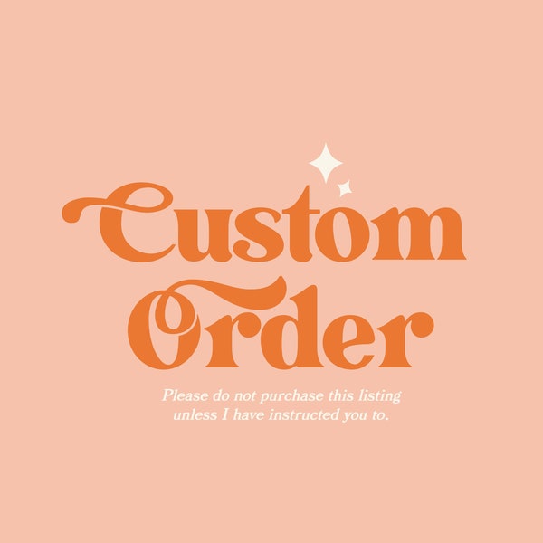 Wolfe Paper Co. Custom Order