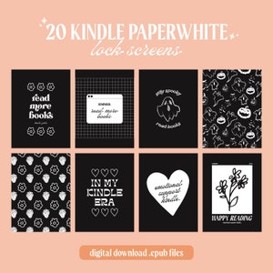 Kindle Paperwhite Lock Screen | Kindle Wallpapers | Kindle Screensaver | Kindle Download
