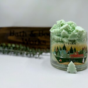Bath and Body Works Wax Melts Tree Farm, Strongly Scented, For Use in Wax Warmer