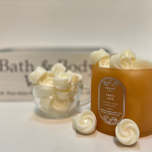 Bath and Body Works Wax Melts Paris Cafe, Strongly Scented, For Use in Wax Warmer