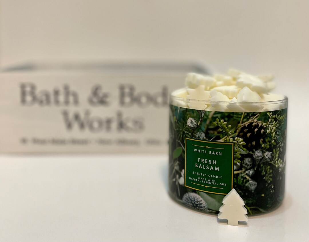 Bath and Body Works Wax Melts Fresh Balsam, Strongly Scented, for Use