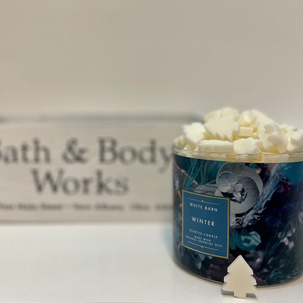 Bath and Body Works Wax Melts Winter, Strongly Scented, For Use in Wax Warmer