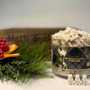 Bath and Body Works Wax Melts Marshmallow Fireside, Strongly Scented, For Use in Wax Warmer